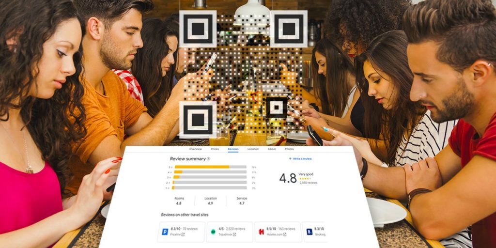 Get reviews on Google with a QR Code