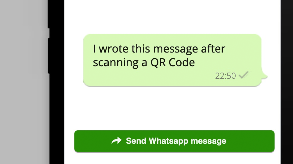 Call-2-Action Whatsapp chat