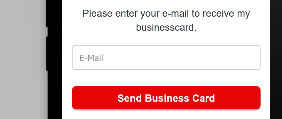 C2A de envío de Vcard al e-mail del usuario