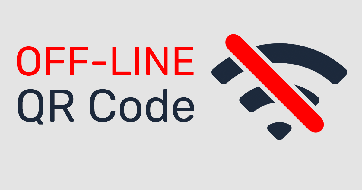 What is an offline QR Code?