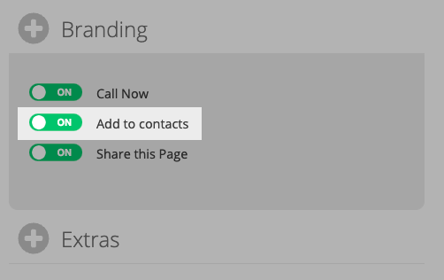 Add business cards to contacts 