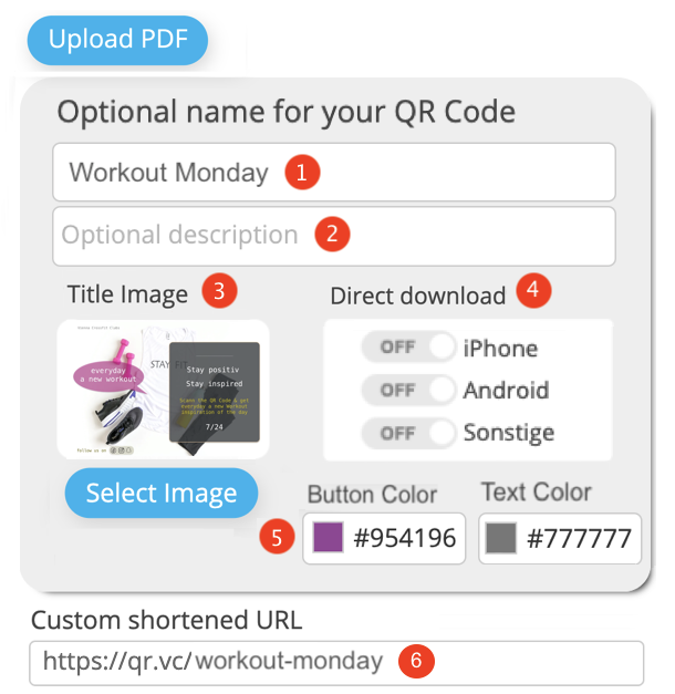 Create QR Codes